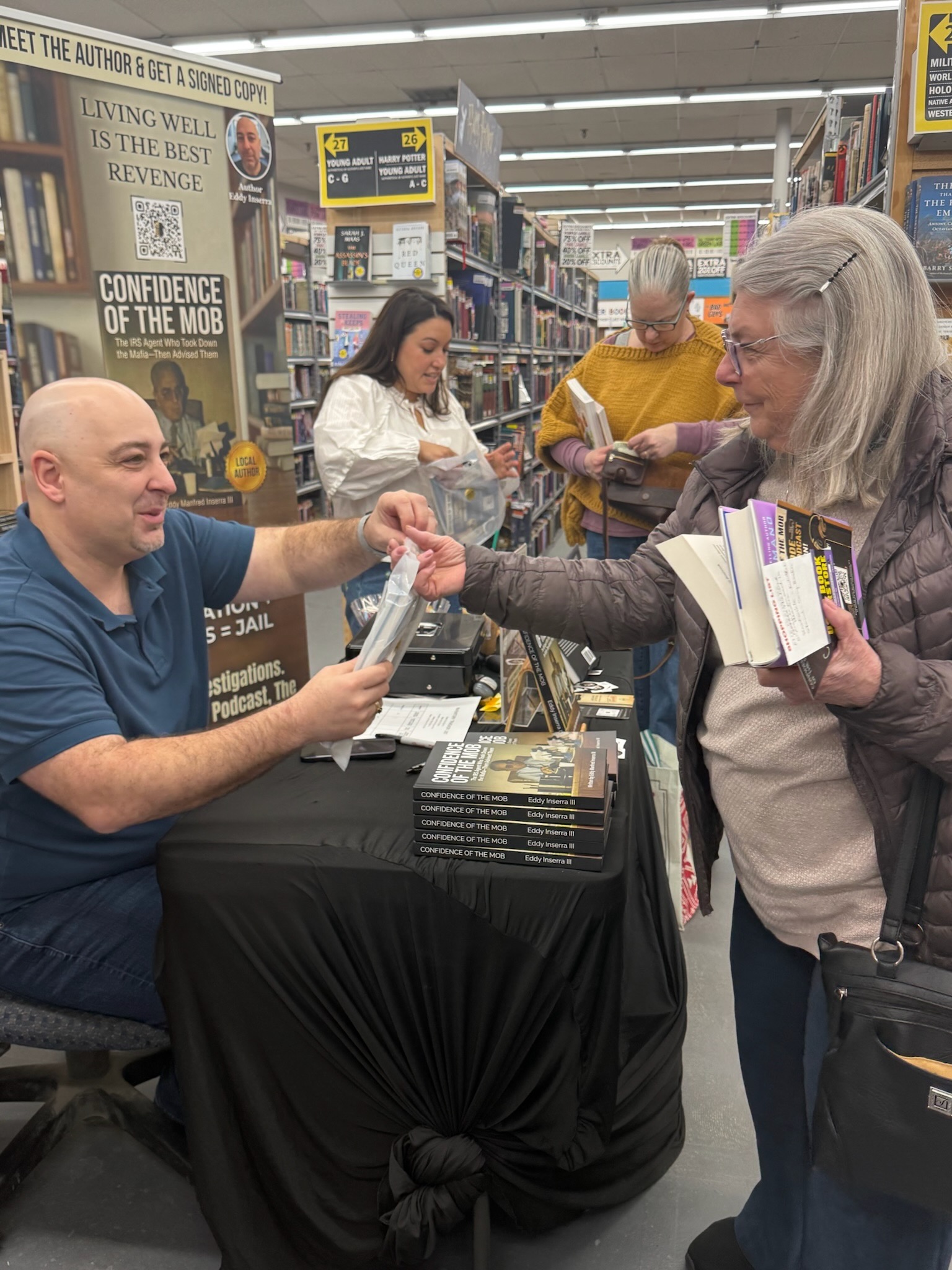 Used Book Superstore Signing